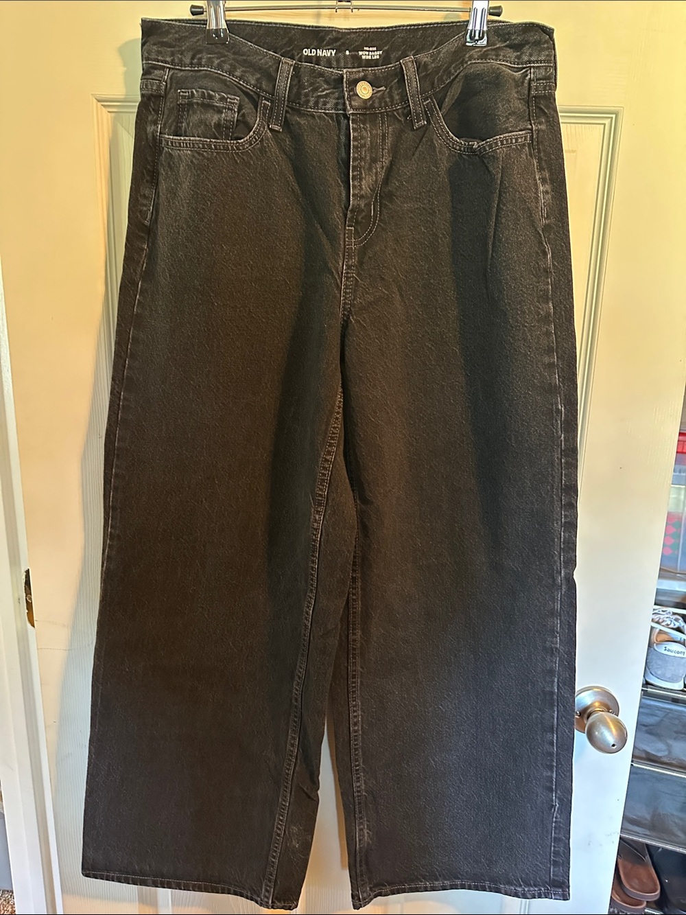 Old Navy Mid Rise WOW baggy wide leg jeans
